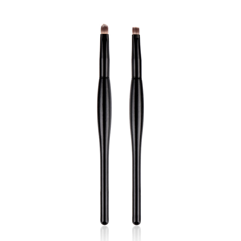 Fashion Black Pure Color Decorated Makeup Brush (2 Pcs ),Beauty tools
