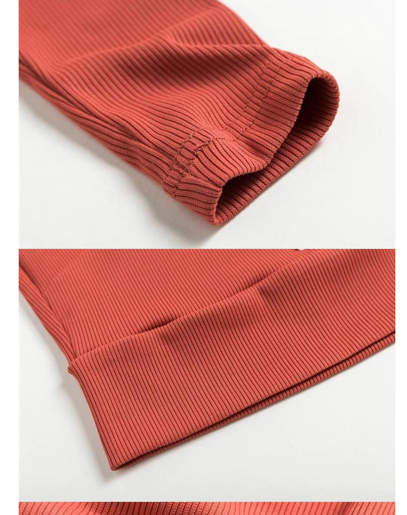 Fashion Red Bandage Decorated Shirts,Sweater