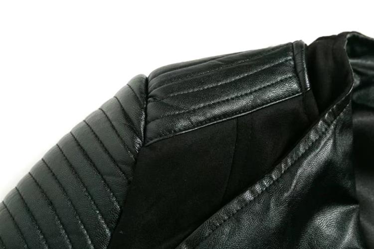 Fashion Black Zipper Decorated Coat,Coat-Jacket
