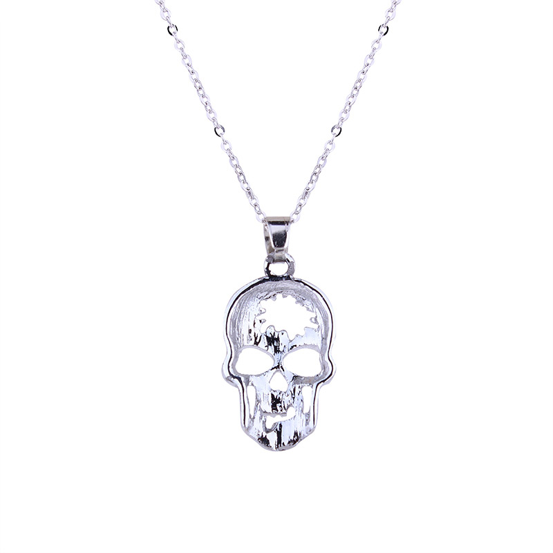 Fashion Silver Colour+black Skull Shape Decorated Jewelry Set ( 9 Pcs),Jewelry Sets