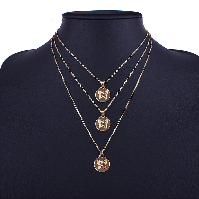 Fashion Gold Colour Butterfly Pattern Decorated Jewelry Set,Jewelry Sets
