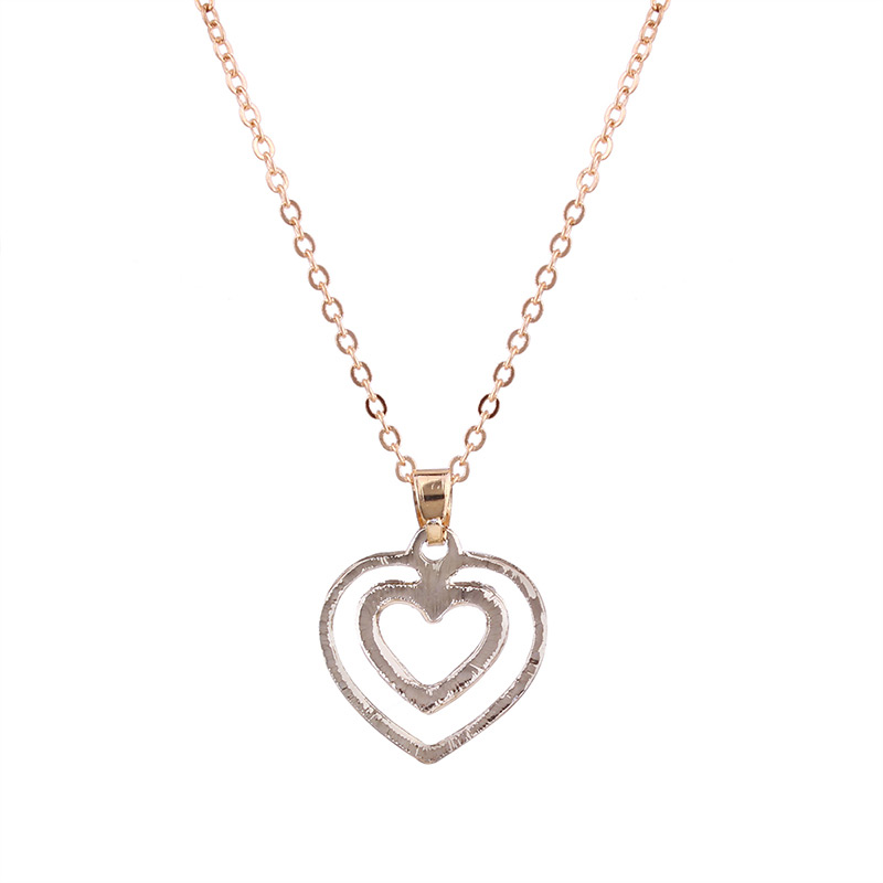 Fashion Gold Colour Heart Shape Decorated Jewelry Set ( 9 Pcs ),Jewelry Sets