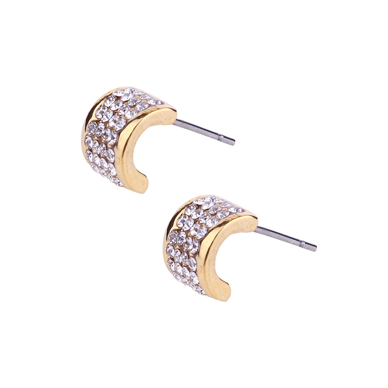 Fashion Gold Colour Star Shape Decorated Earrings ( 6 Pcs),Earrings set