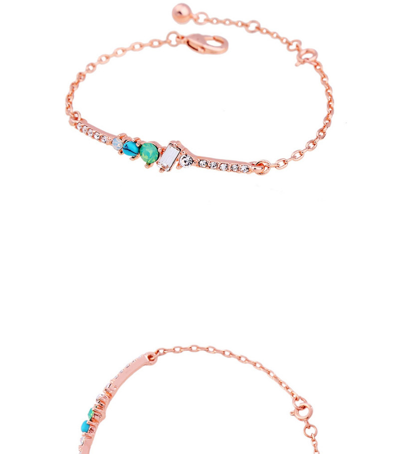 Fashion Pink Color Matching Decorated Bracelet,Fashion Bracelets
