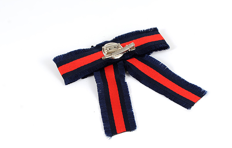 Trendy Blue+red Spider Shape Decorated Bowknot Brooch,Korean Brooches