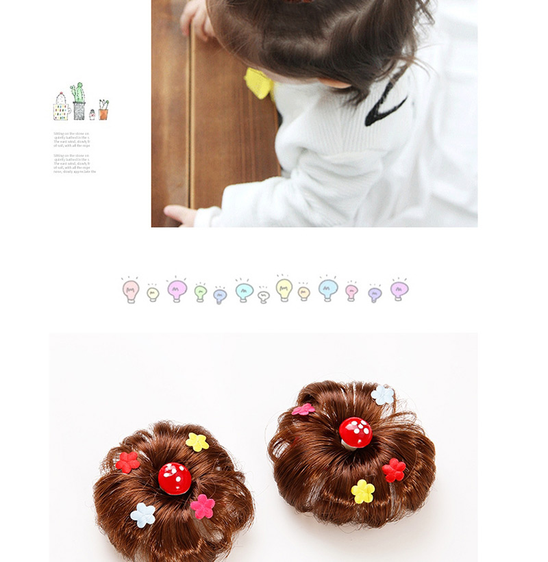 Fashion Pink Bowknot Shape Decorated Baby Hair Clip(1 Pair),Kids Accessories