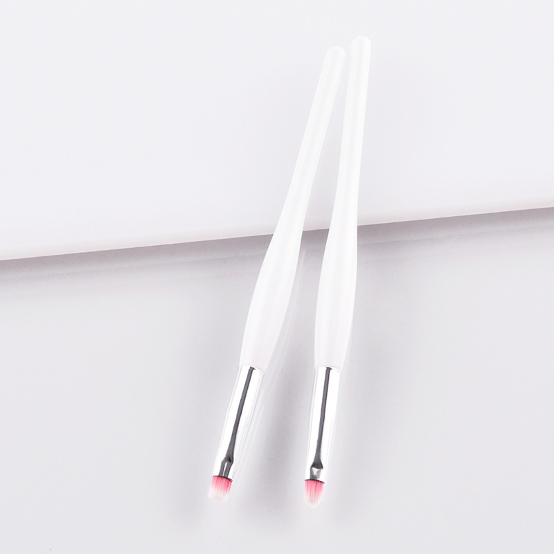 Fashion Pink Pure Color Decorated Makeup Brush (2 Pcs),Beauty tools