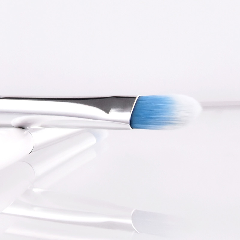 Fashion Blue Pure Color Decorated Makeup Brush (2 Pcs),Beauty tools