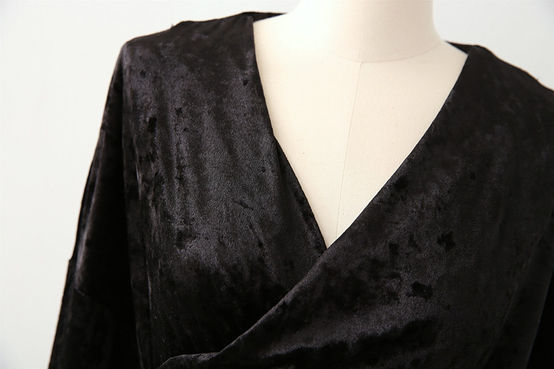 Fashion Black Tassel Decorated Shirt,Coat-Jacket