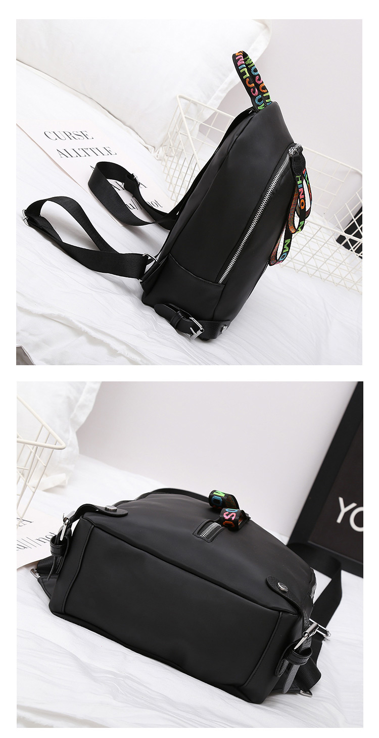 Fashion Multi-color Ribbon Decorated Simple Backpack,Backpack