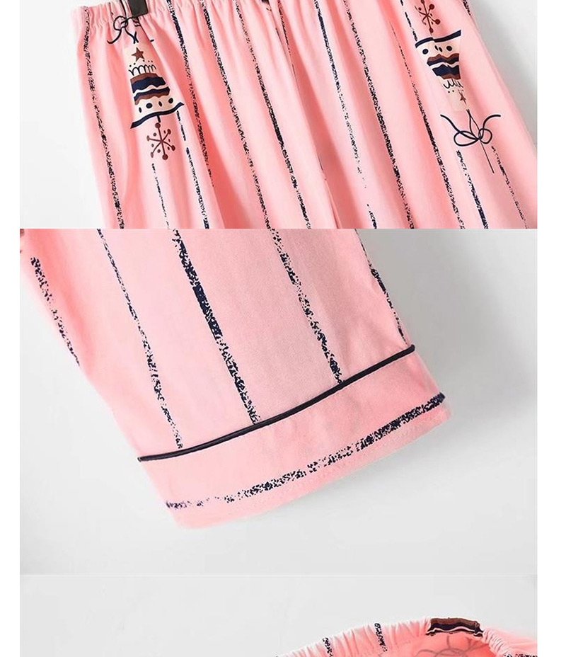 Fashion Pink Lamps Pattern Decorated Simple Pajamas,CURVE SLEEP & LOUNGE