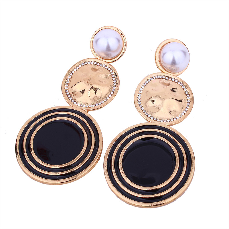 Fashion White Round Shape Decorated Long Pearl Earrings,Drop Earrings