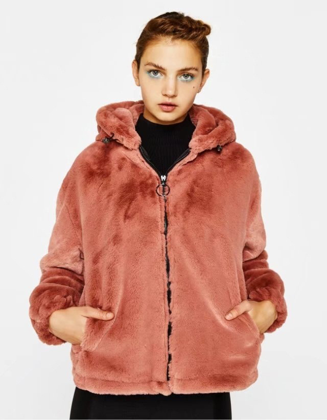 Fashion Red Pure Color Decorated Simple Coat,Coat-Jacket