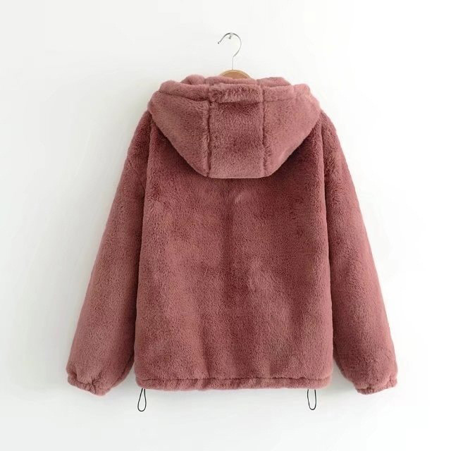 Fashion Red Pure Color Decorated Simple Coat,Coat-Jacket