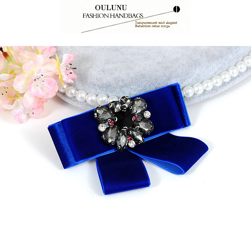 Fashion Black Oval Shape Decorated Brooch,Korean Brooches