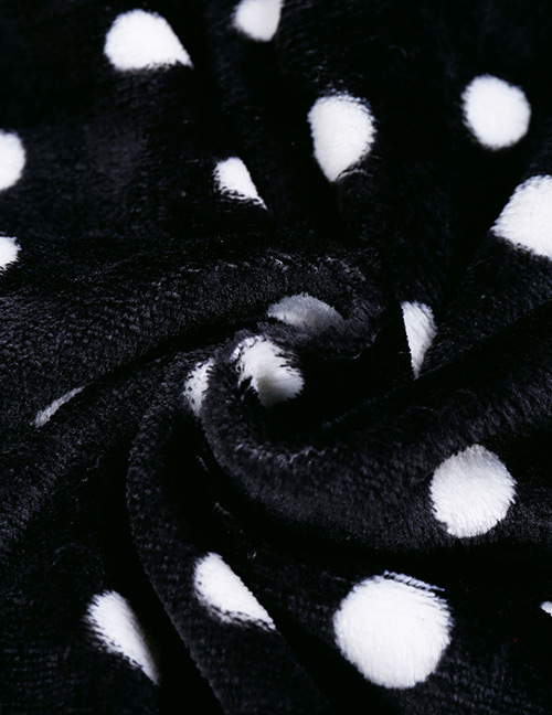 Fashion Black Dot Shape Decorated Pajamas For Child (1suit),Others