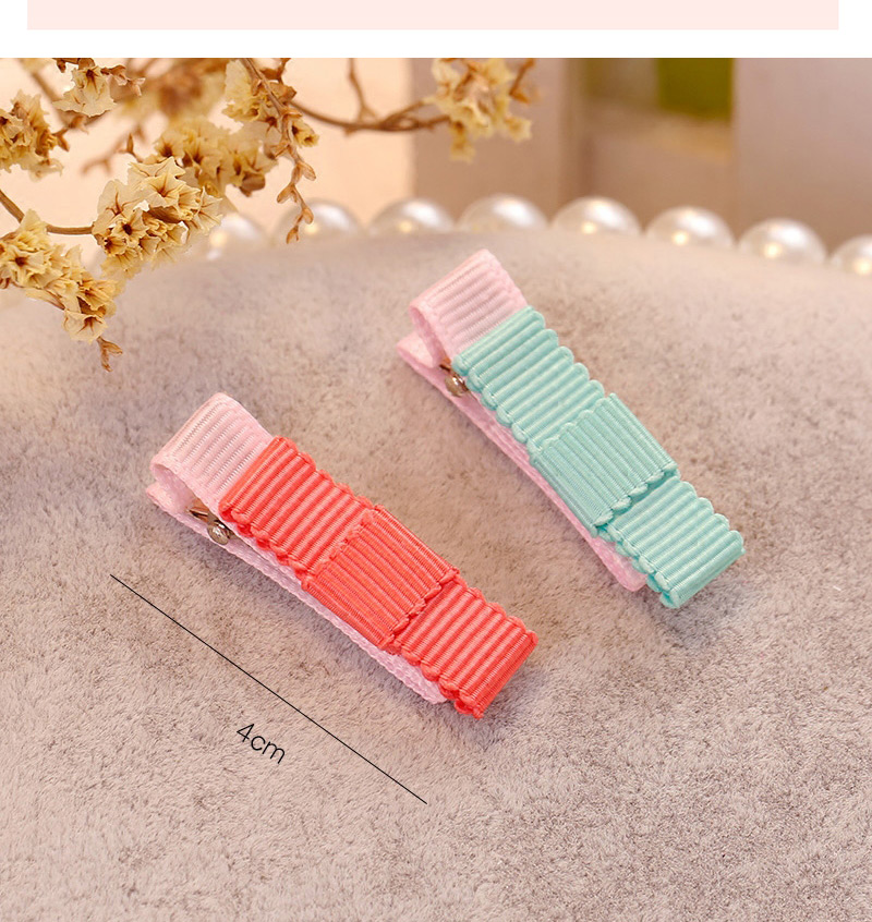 Fashion Red Horse Shape Decorated Hair Clip(2 Pcs),Kids Accessories
