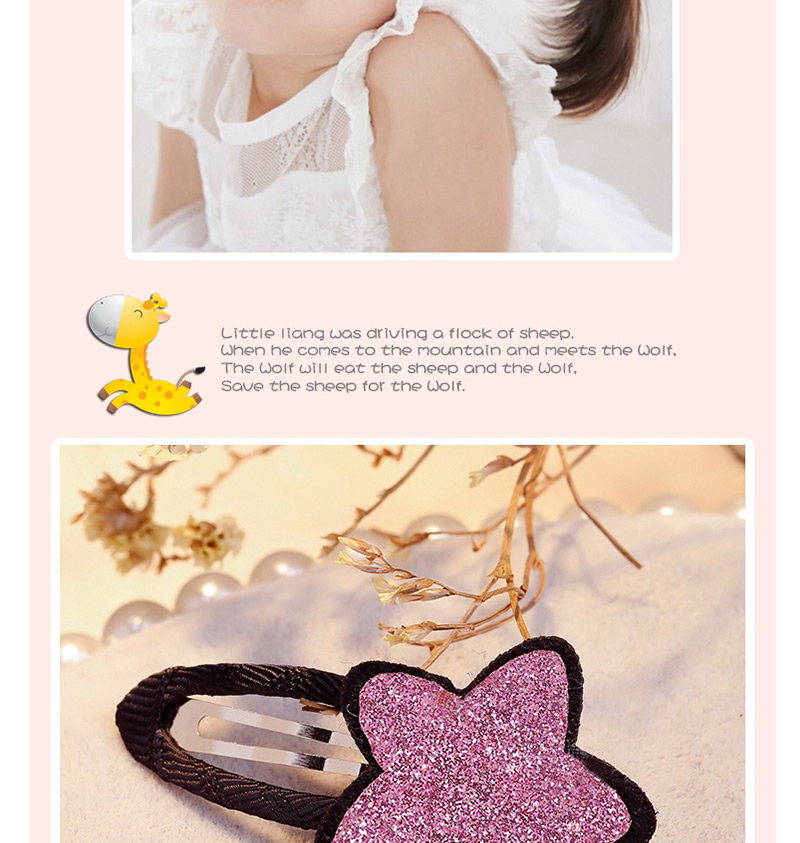 Fashion Silver Color Star Shape Decorated Hair Band,Hair Ring