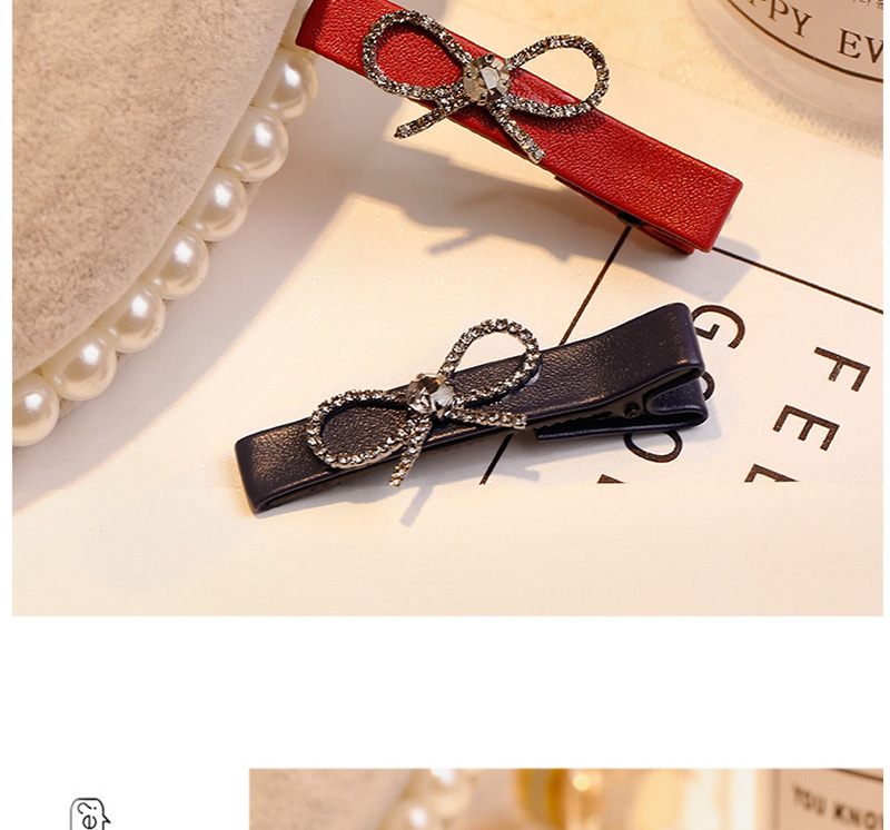 Lovely Black Bowknot Shape Design Hair Clip,Hairpins