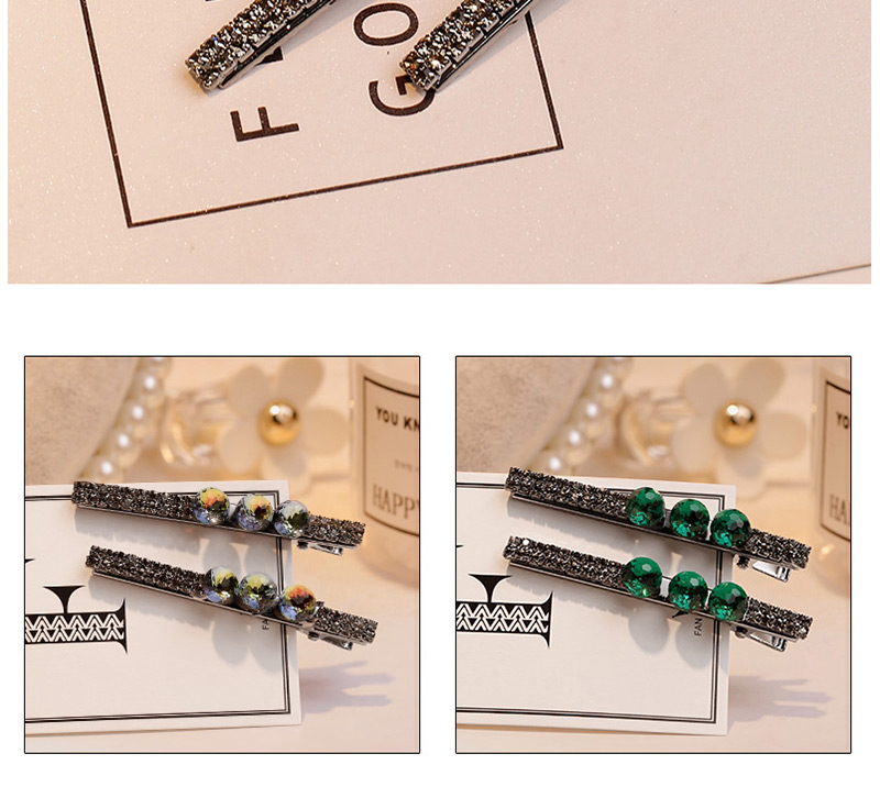 Lovely Multi-color Full Diamond Decorated Hair Clip,Hairpins