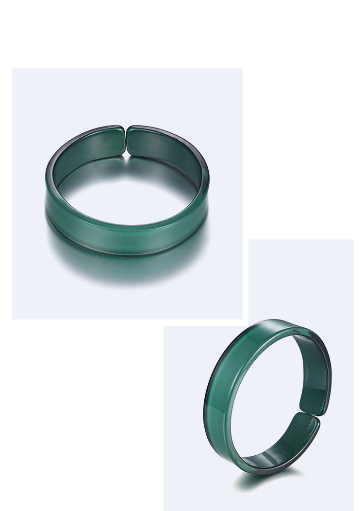 Fashion Green Pure Color Decorated Bracelet,Fashion Bangles