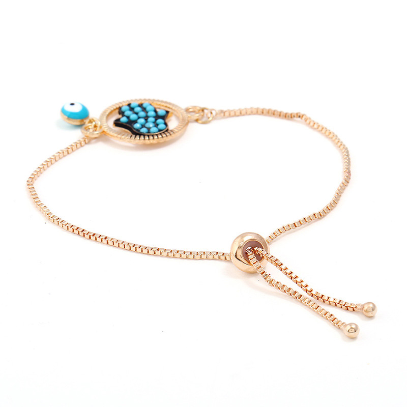 Personlity Blue Palm Shape Decorated Bracelet,Fashion Bracelets