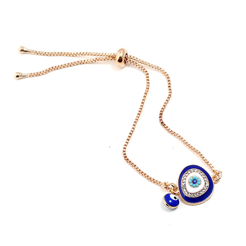 Personlity Sapphire Blue Eye Shape Decorated Bracelet,Fashion Bracelets