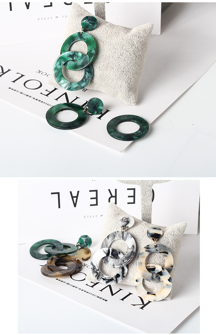 Trendy Silver Color Round Shape Design Hollow Out Earrings,Drop Earrings