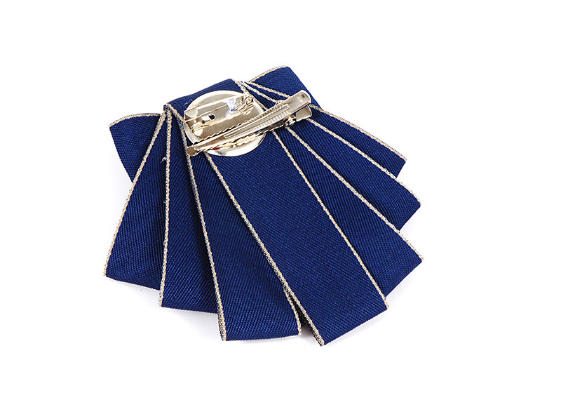 Fashion Navy Beads Decorated Multi-layer Brooch,Korean Brooches