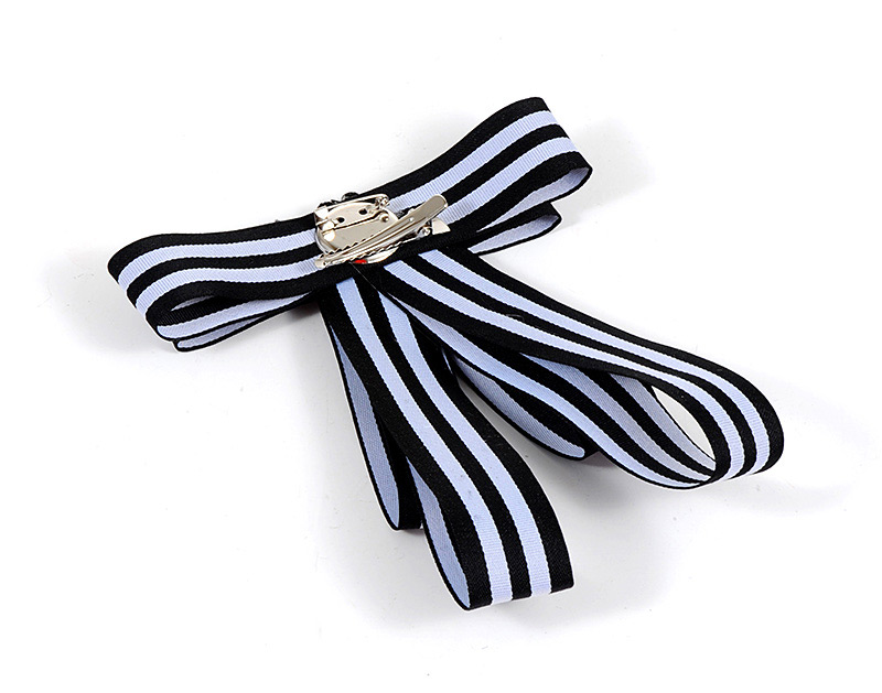 Fashion Black+white Bee Shape Decorated Bowknot Brooch,Korean Brooches