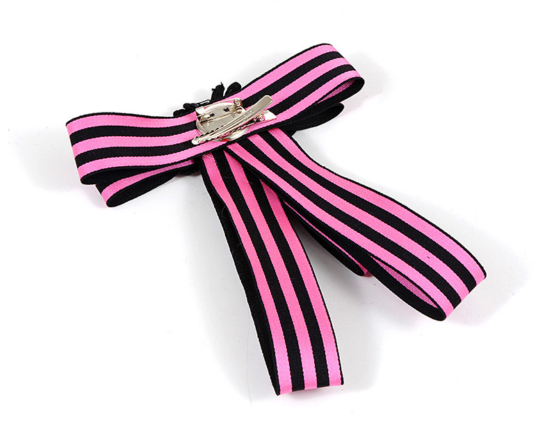 Fashion Plum Red +black Embroidered Insect Decorated Bowknot Brooch,Korean Brooches