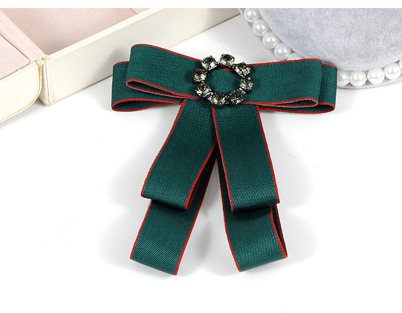 Fashion Plum Red Bowknot Shape Design Simple Brooch,Korean Brooches