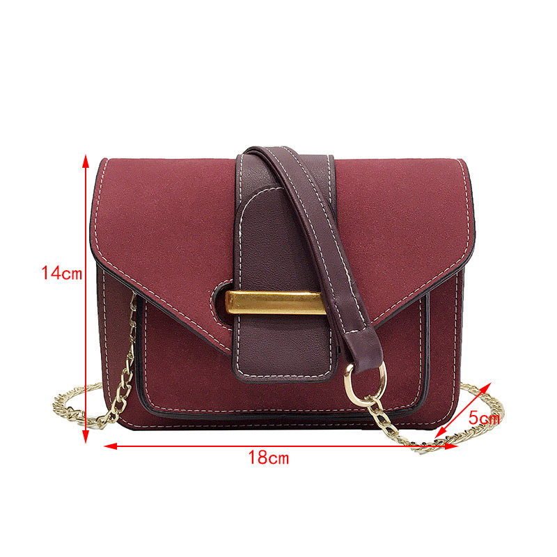 Fashion Red Belt Buckle Decorated Bag,Messenger bags