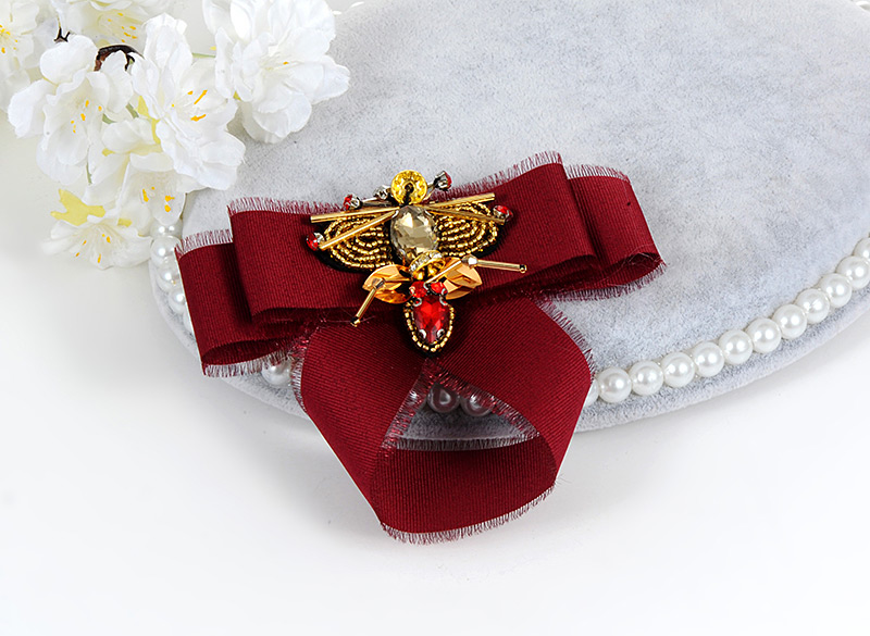 Fashion Black Bee Shape Decorated Brooch,Korean Brooches