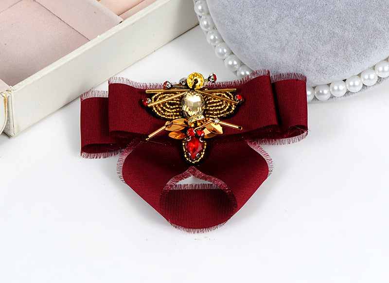 Fashion Black Bee Shape Decorated Brooch,Korean Brooches