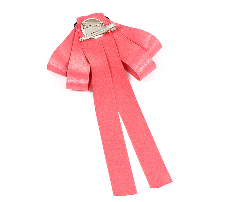 Elegant Dark Pink Round Shape Decorated Brooch,Korean Brooches