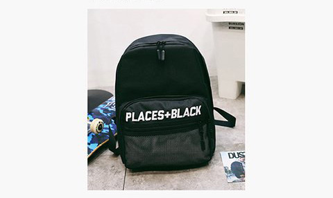 Fashion Multi-color Letter Shape Decorated Backpack,Backpack