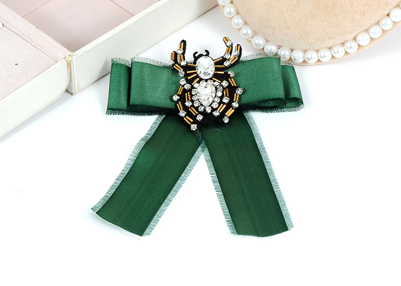 Fashion Navy Spider Shape Decorated Bowknot Brooch,Korean Brooches