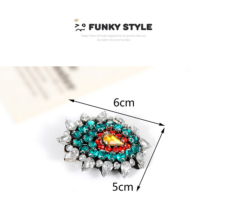 Fashion Blue Water Drop Shape Decorated Brooch,Korean Brooches