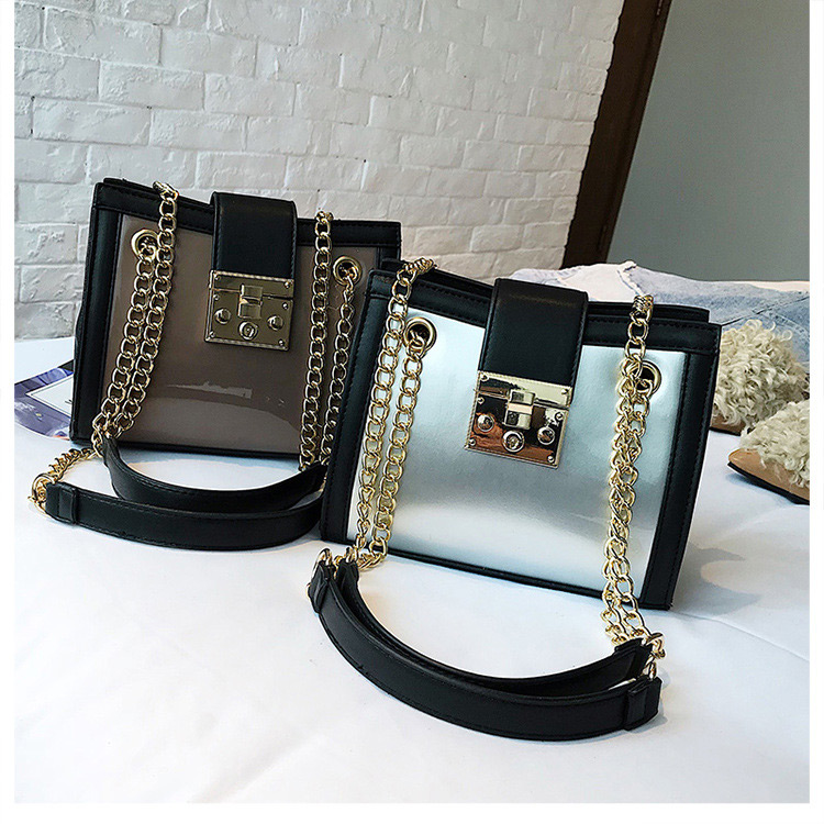 Fashion Green Square Shape Decorated Bag,Shoulder bags