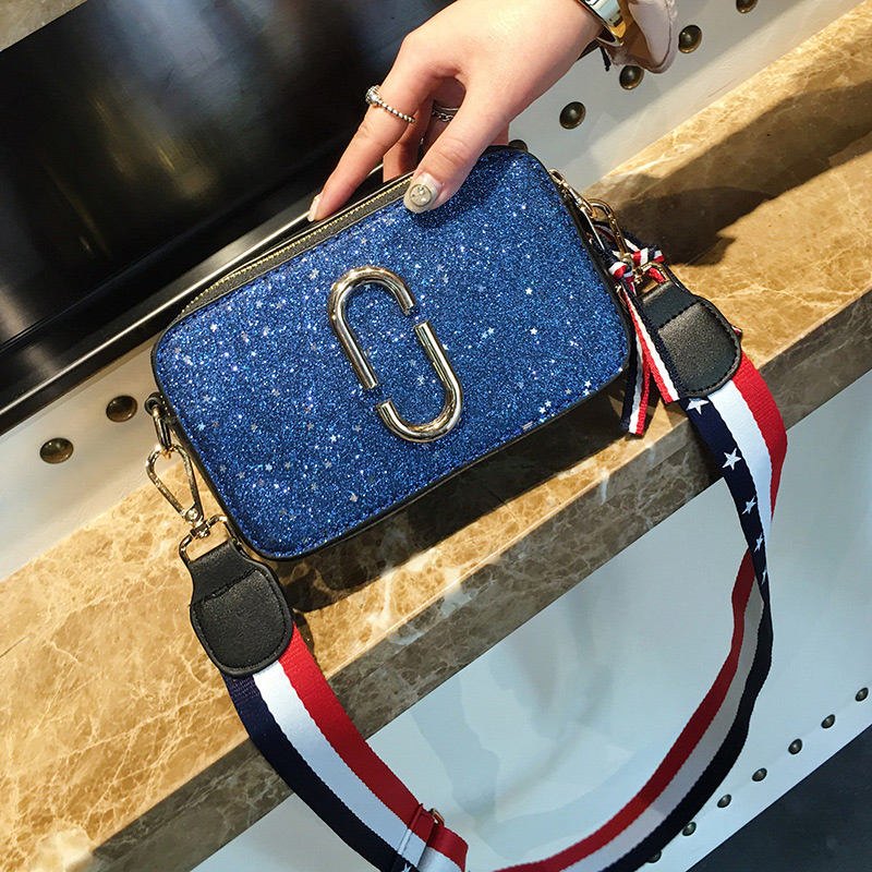 Fashion Silver Color G Shape Decorated Bag,Shoulder bags