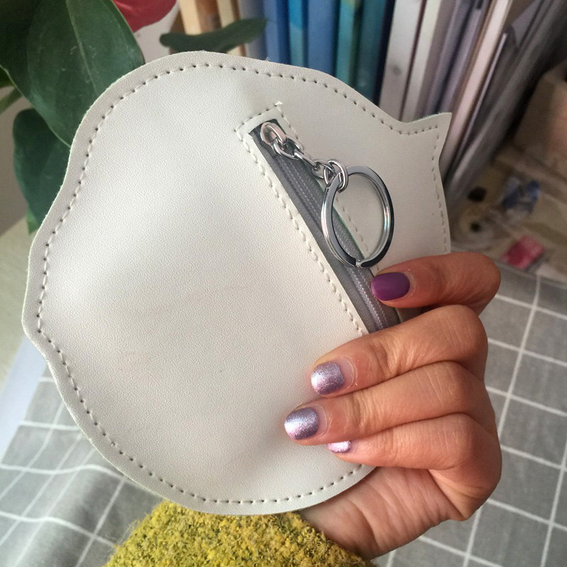 Fashion Purple Unicorn Shape Decorated Wallet,Wallet