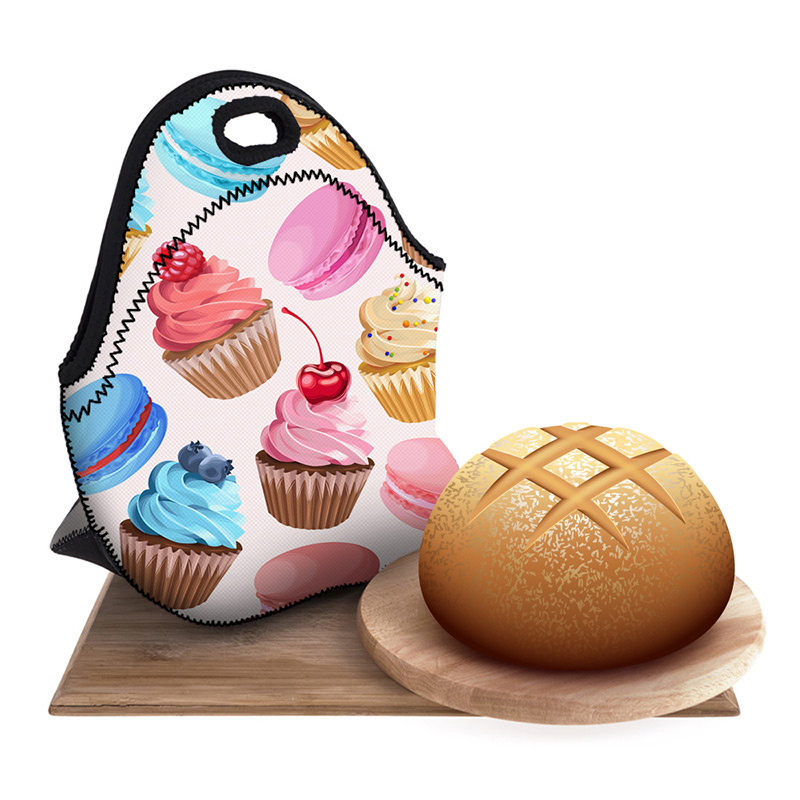 Fashion Multi-color Ice Cream Pattern Decorated Bag,Household goods