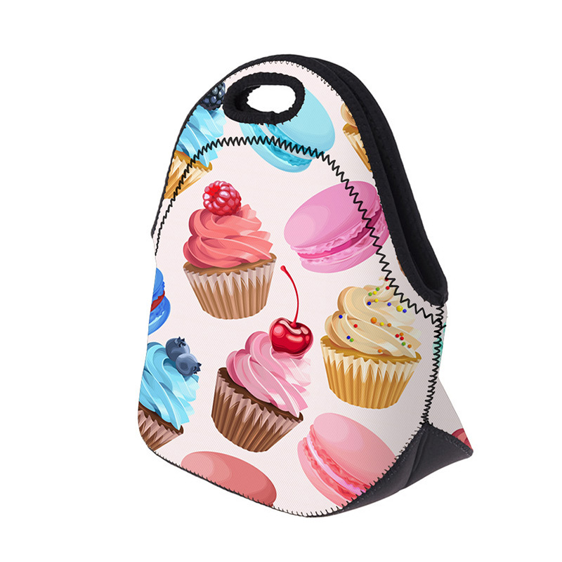 Fashion Multi-color Ice Cream Pattern Decorated Bag,Household goods