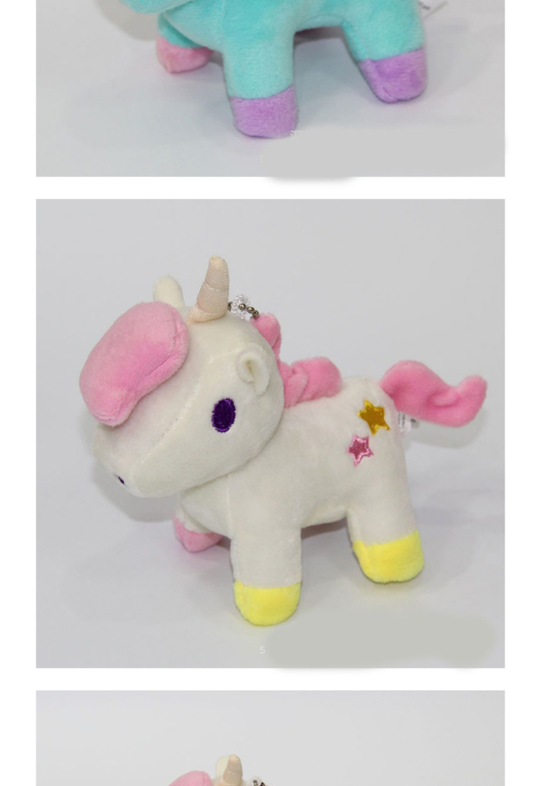 Lovely Pink Cartoon Unicorn Design Simple Ornaments,Fashion Keychain