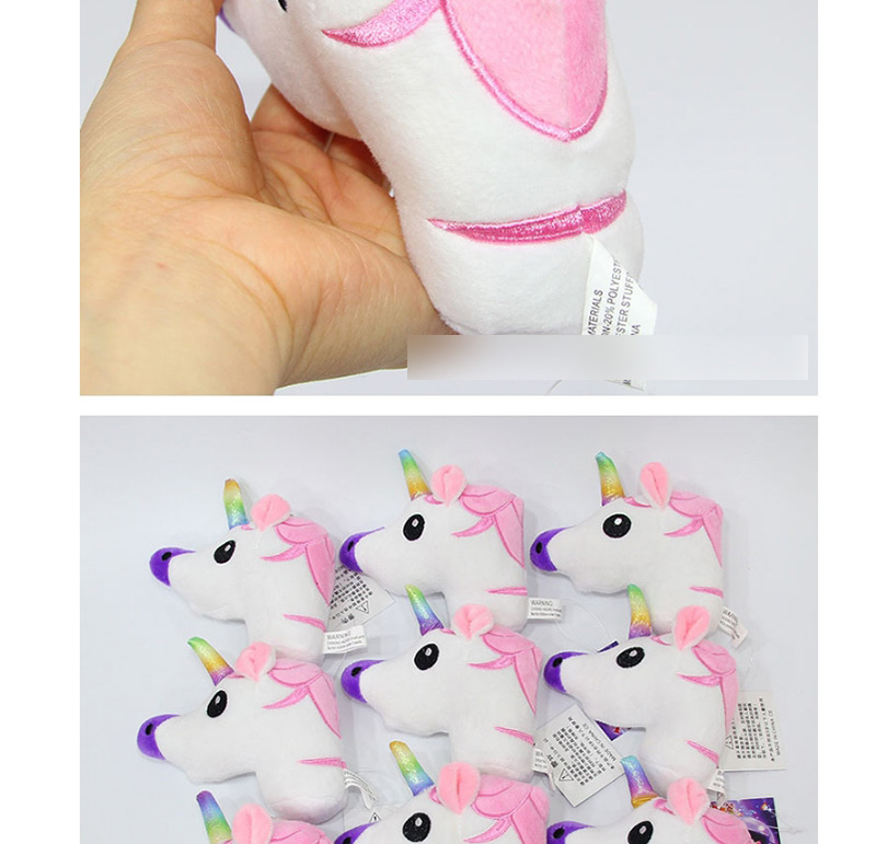 Lovely Purple Cartoon Unicorn Design Simple Ornaments,Fashion Keychain