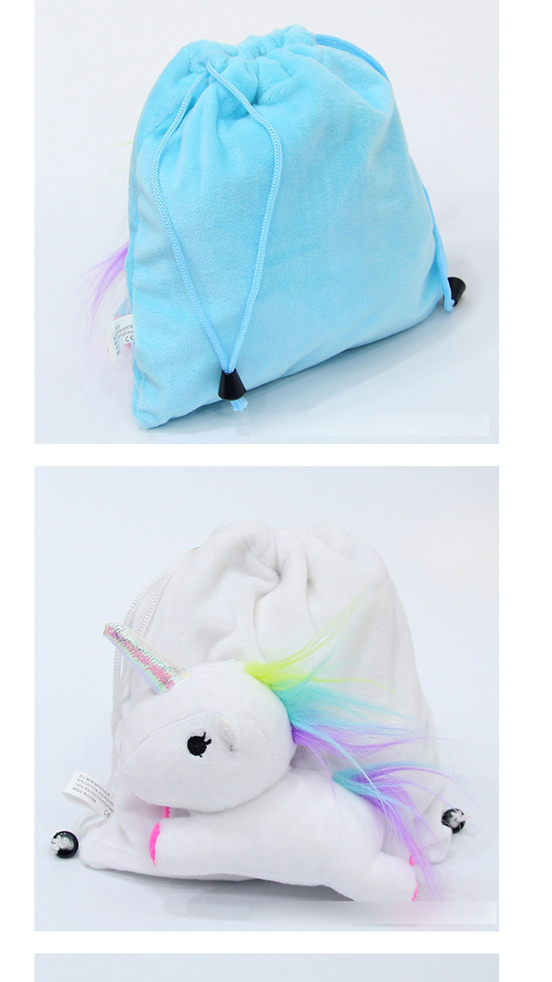 Lovely White Cartoon Unicorn Design Cosmetic Bag(or Wallet),Wallet