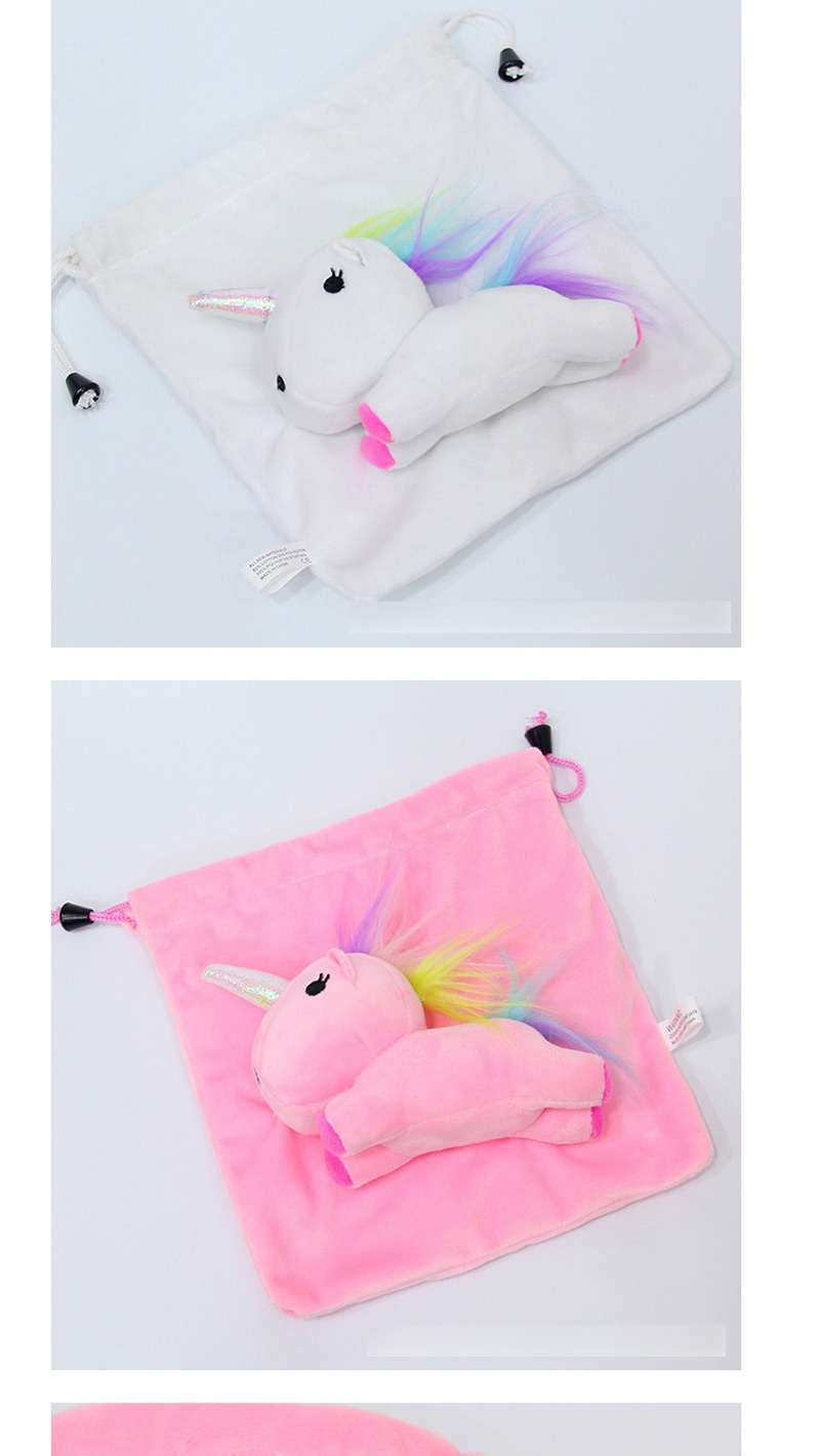 Lovely White Cartoon Unicorn Design Cosmetic Bag(or Wallet),Wallet