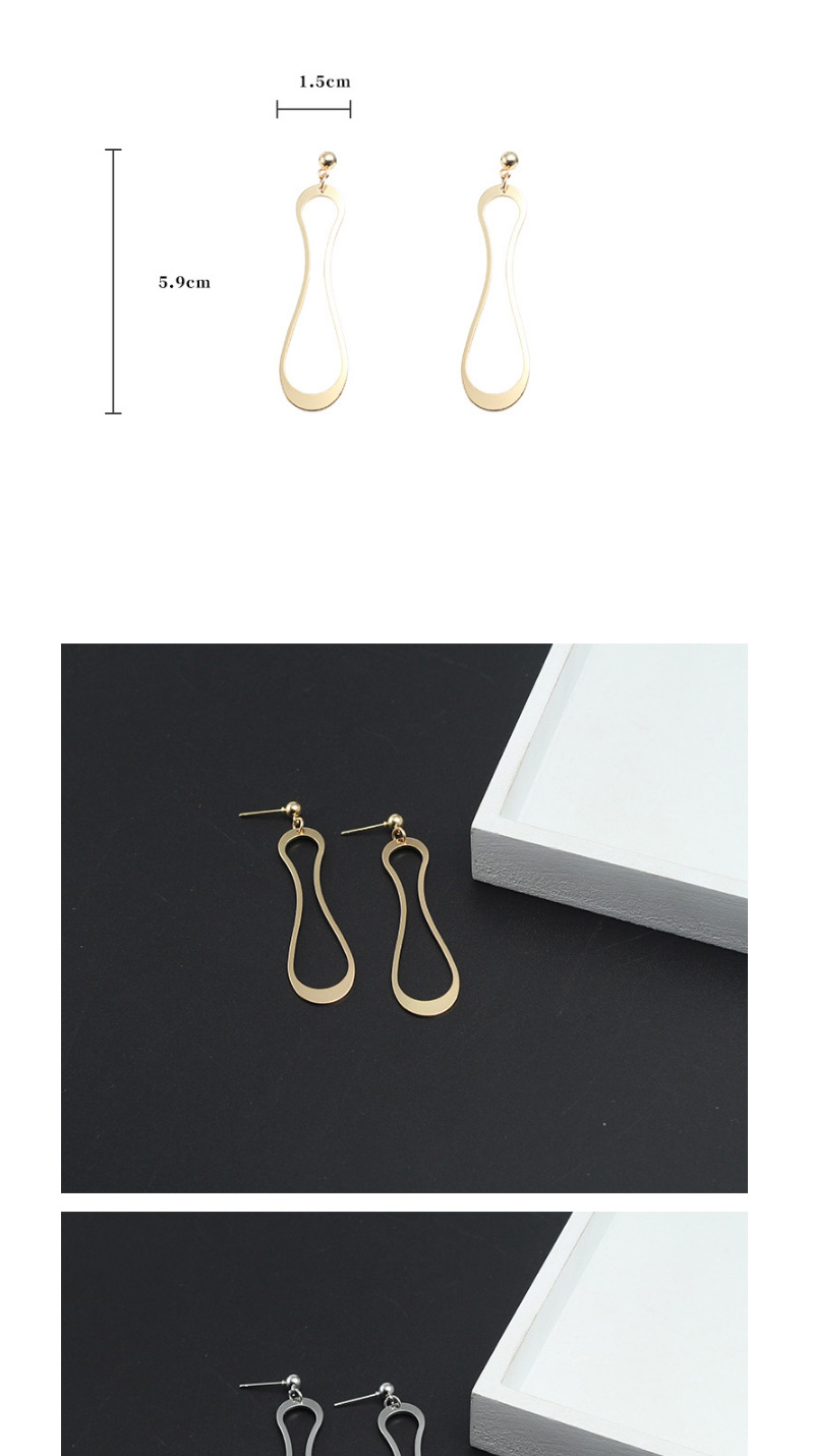 Fashion Gold Color Water Drop Shape Design Pure Color Earrings,Drop Earrings