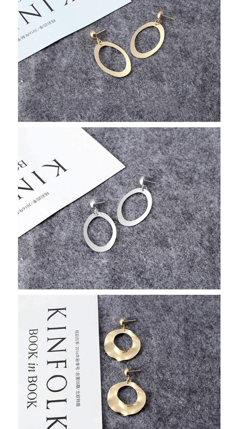 Fashion Silver Color Water Drop Shape Design Pure Color Earrings,Drop Earrings